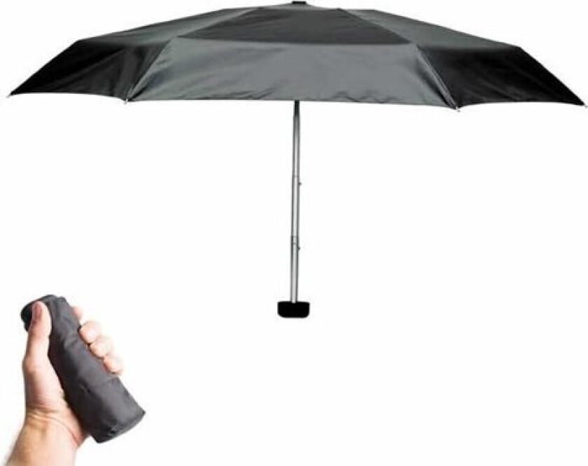 Bilde av TRAVELLIGHT UMBRELLA TREKKING BLACK