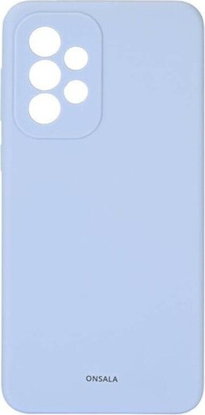Samsung Galaxy A33 (5G) Collection Liquid Silicone Bakdeksel - Light Blue