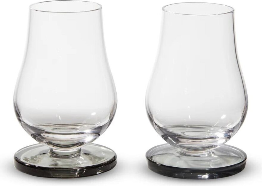 Puck whiskyglass 17,5 cl 2-pakning Clear