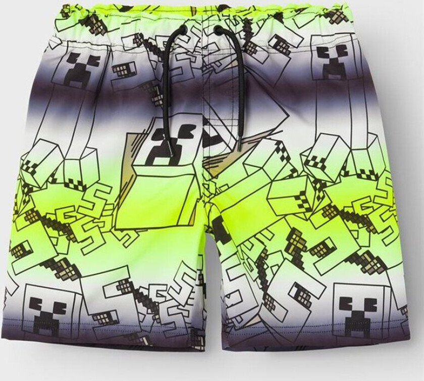 Name It Muxin Minecraft Badeshorts Gul 122