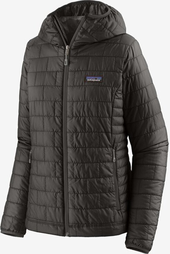 Nano Puff Hoody Dame XS Black
