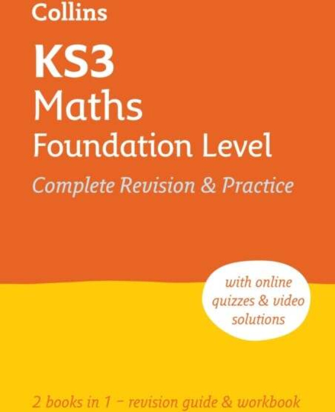 KS3 Maths Foundation Level All-in-One Complete Revision and Practice av Collins KS3