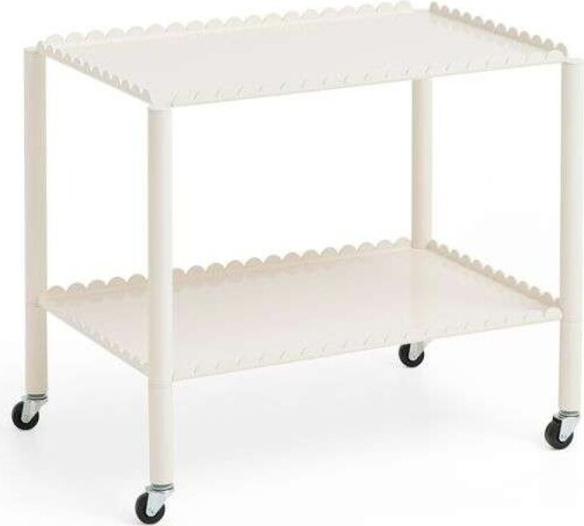 Arcs Trolley Low Eggshell
