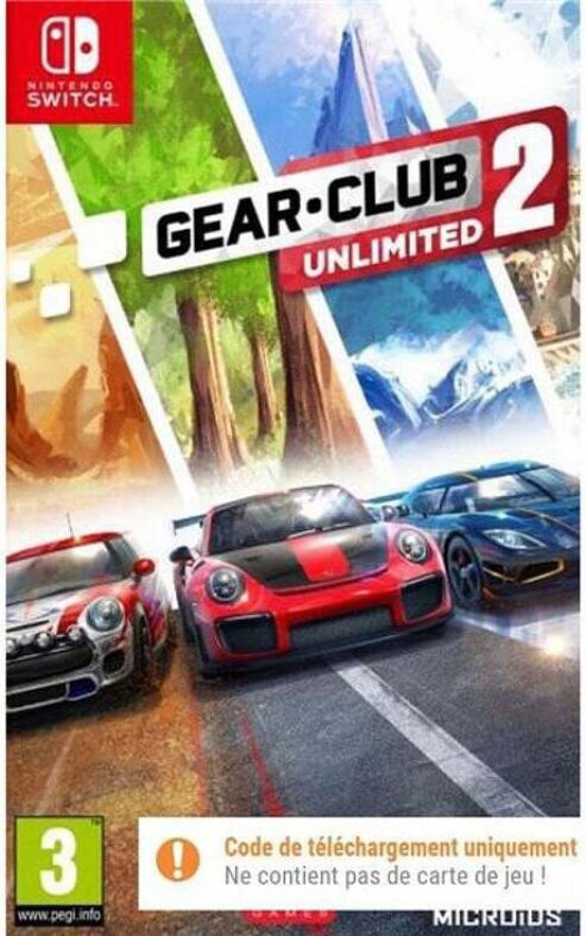Gear Club 2: Unlimited (Code in a Box)