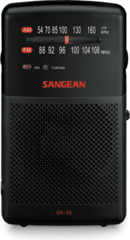 SR-35 - Privat radio - sort