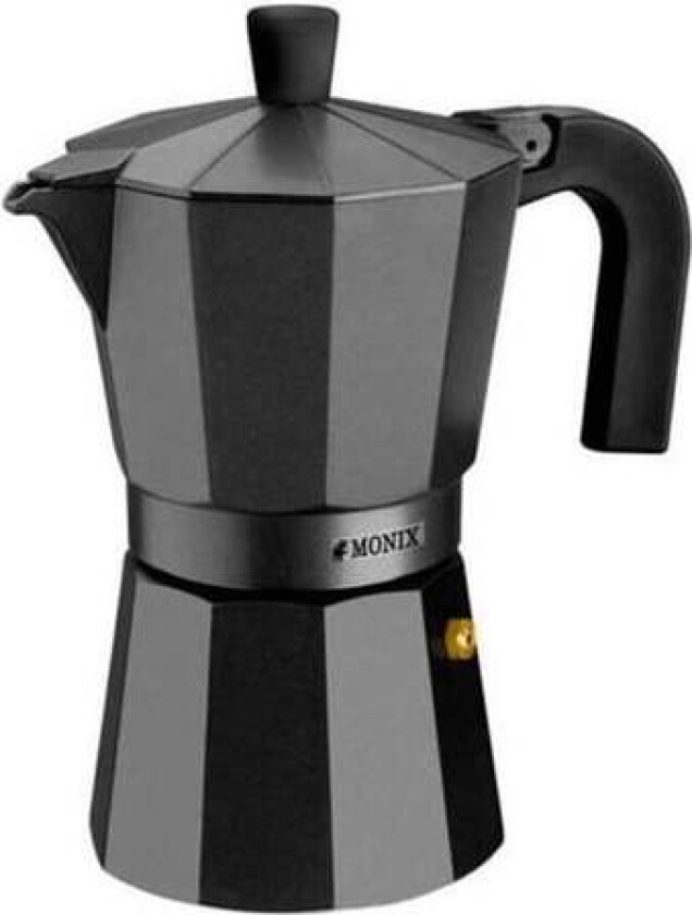 Italian Kaffekanne Monix Braisogona_M640003 Svart 3 Kupit Aluminium