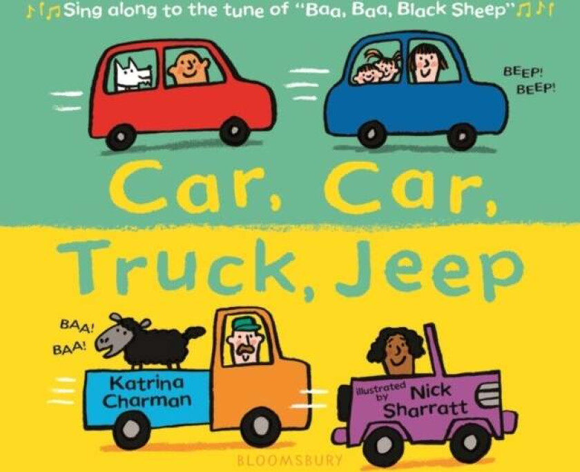 Car, Car, Truck, Jeep av Katrina Charman