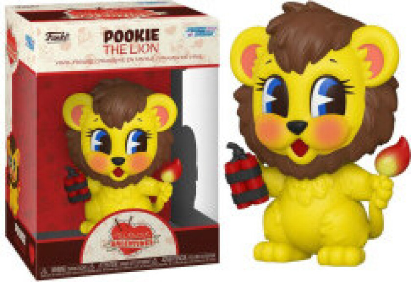 - Vinyl: Villainous Valentines (Pookie the Lion) - Figur