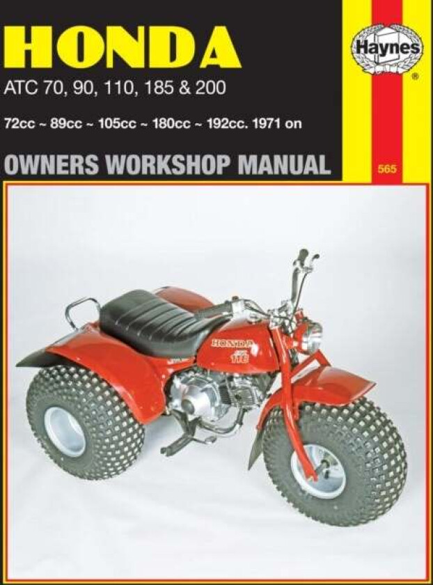 Honda ATC70, 90, 110, 185 & 200 (71 - 85) Haynes Repair Manual av Haynes Publishing