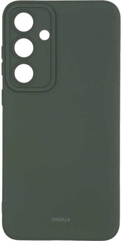 Onsala Mobildeksel med Silikonfølelse Grønn - Samsung S24+ 5G