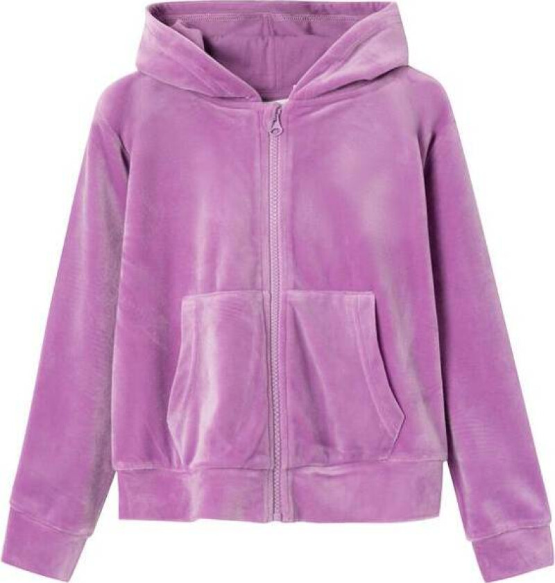 Name It Laralone Zip-Jakke Til Barn, Violet Tulle