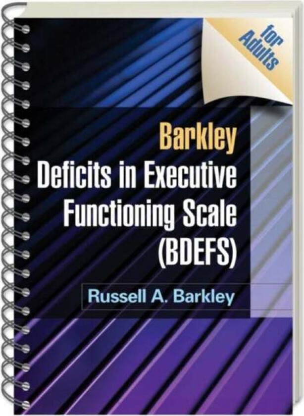 Barkley Deficits in Executive Functioning Scale (BDEFS for Adults), (Wire-Bound Paperback) av Russell A. Barkley