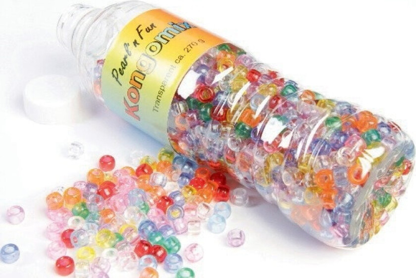 Pearl`n fun Kongomix i olika transparenta färger, 270g