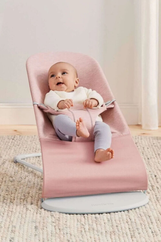 Babybjörn Vippestol Bouncer Bliss 3d Jersey - Lys Rosa