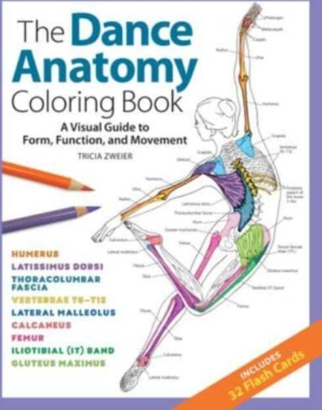 The Dance Anatomy Coloring Book av Tricia Zweier