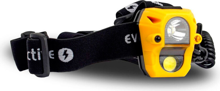 Everactive HL250, Hodebåndslommelykt, Gult, Knapper, LED, 2 lamper, 3 W