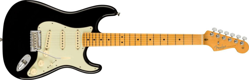 Am Pro Ii Stratocaster Black, Maple Fingerboard