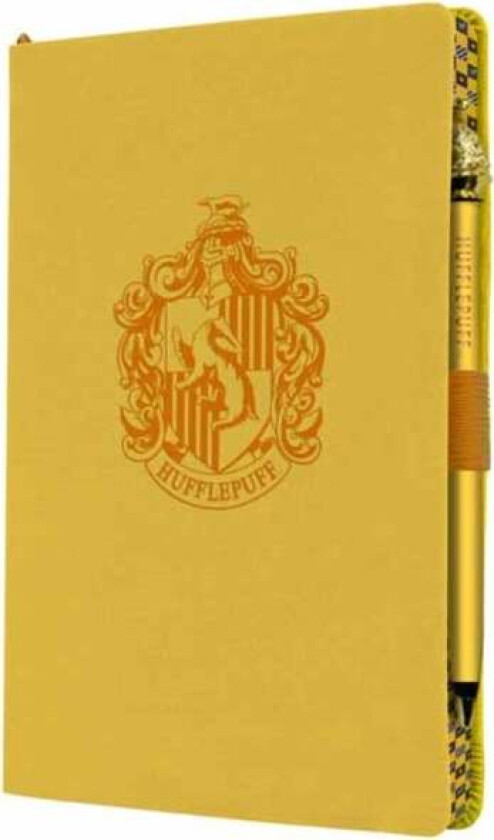 Harry Potter: Hufflepuff Classic Softcover Journal with Pen av Insight Editions