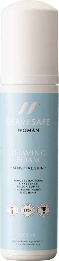 Shaving Foam Sensitive Skin Woman - 200 ml