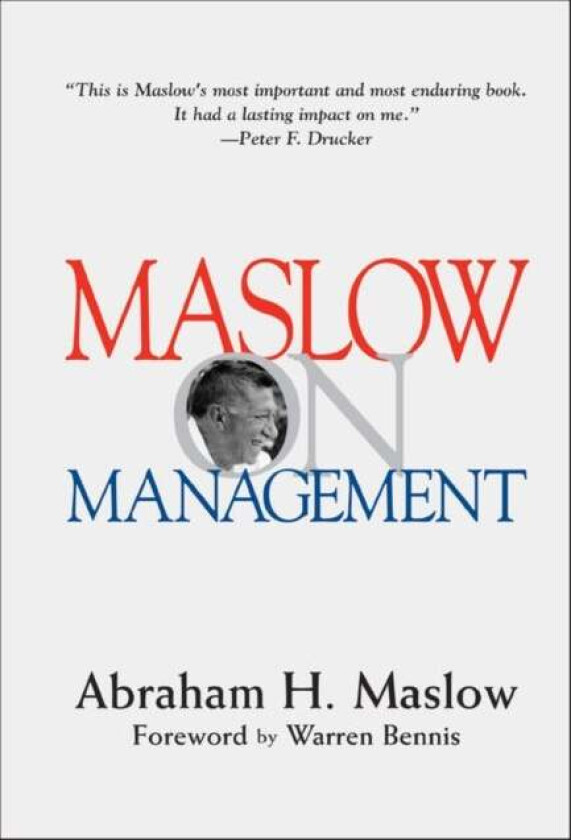 Maslow on Management av Abraham H. Maslow