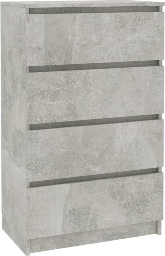 Skjenk betonggrå 60x35x98,5 cm konstruert tre