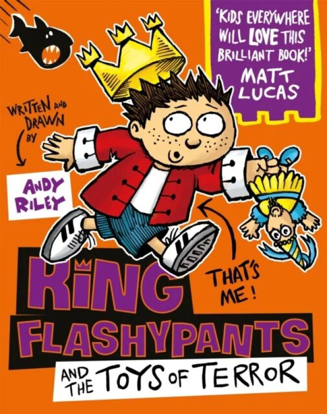 King Flashypants and the Toys of Terror av Andy Riley