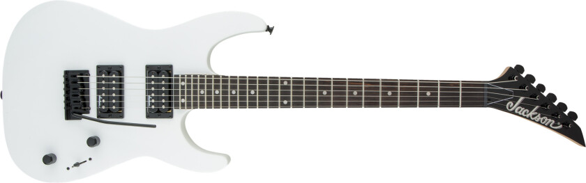 JS Series Dinky JS12 Amaranth Fingerboard Gloss White