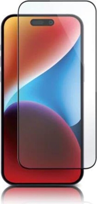 Premium Skjermbeskyttelse Full-Fit Silicate Glass Iphone 15 Pro Max