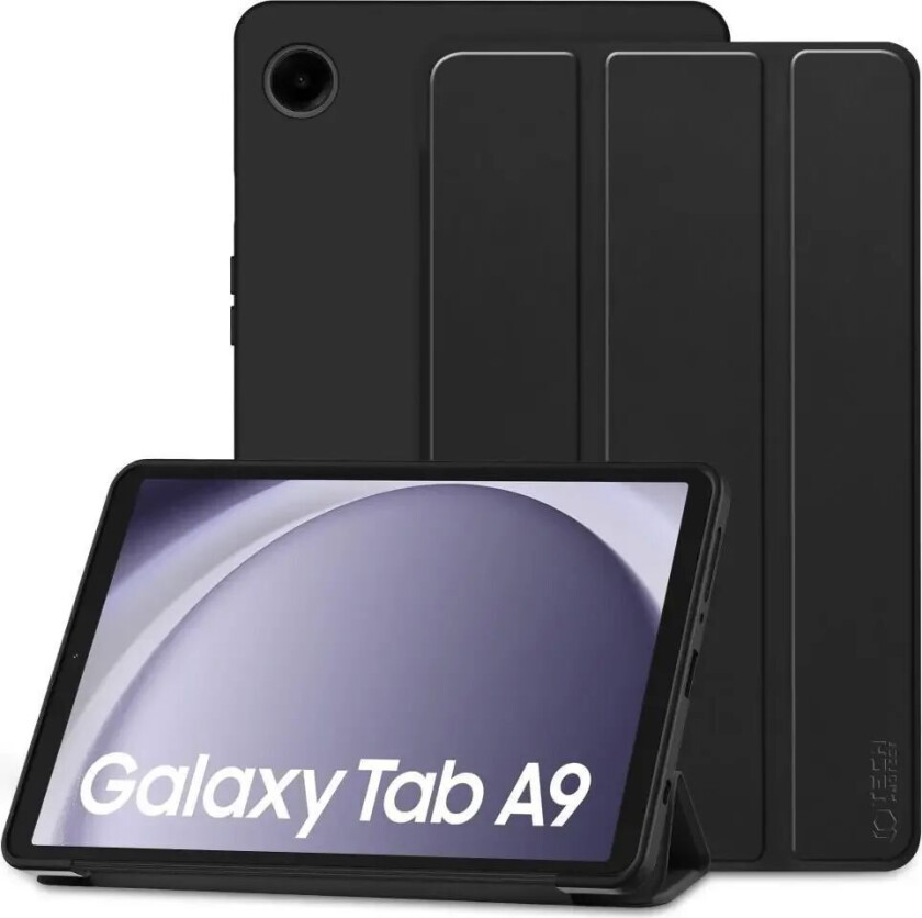 Tech-Protect Samsung Galaxy Tab A9 Tech-Protect Smartcase Deksel Tri-fold - Svart