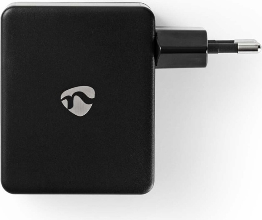 Nedis vegg lader 24 W Hurtigladefunksjon 4x 2.4 A Antall utganger: 4 4x USB-A Ingen Kabel Inkludert Single Voltage Output