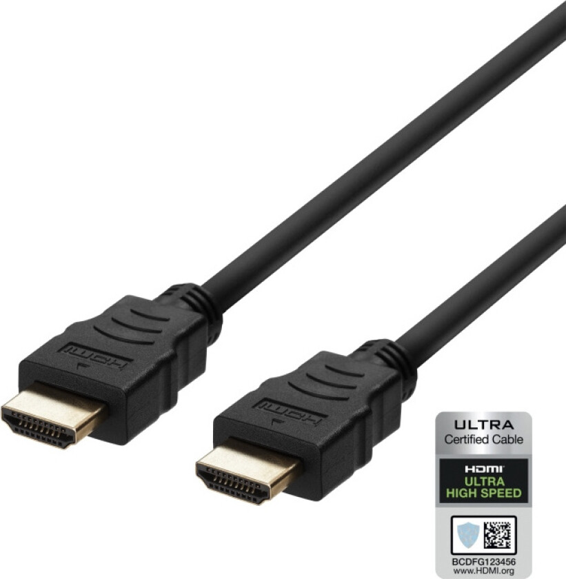 Ultra High Speed Hdmi-Kabel 2.1 - Svart - 5m