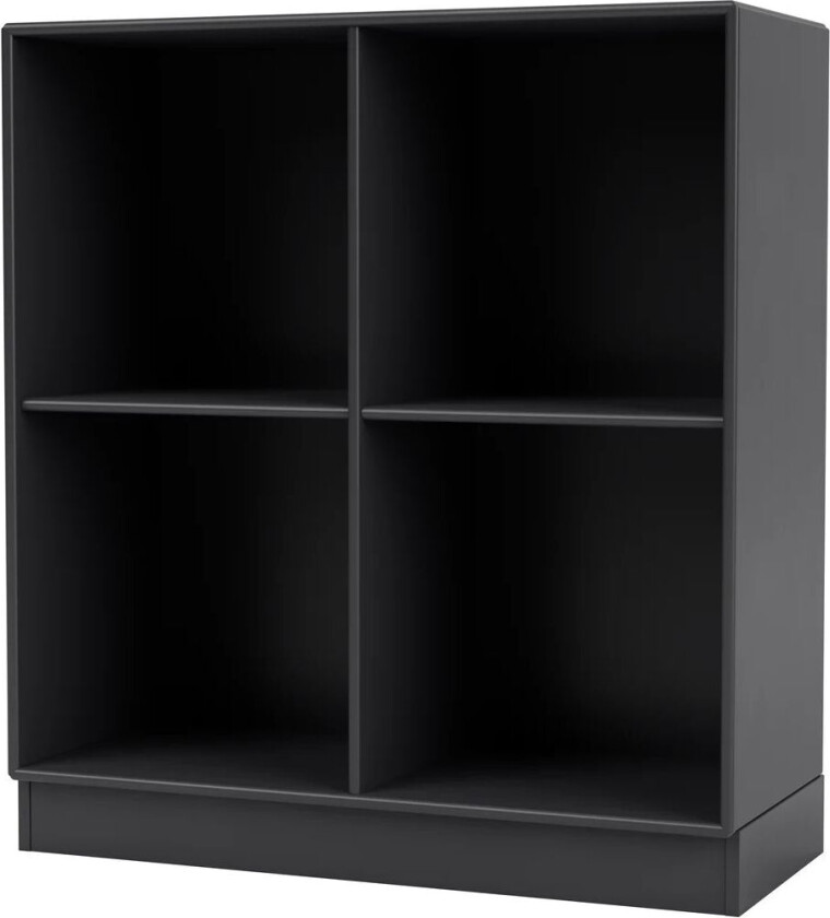 SHOW hylle 69,6 x 69,6 cm, sokkel 7 cm 04 Anthracite