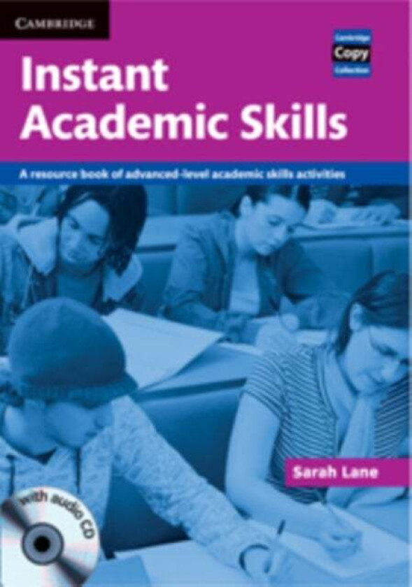 Instant Academic Skills with Audio CD av Sarah Lane