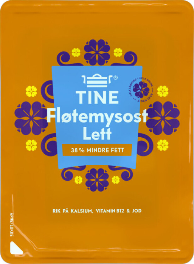 Fløtemysost Lettere skivet 130g