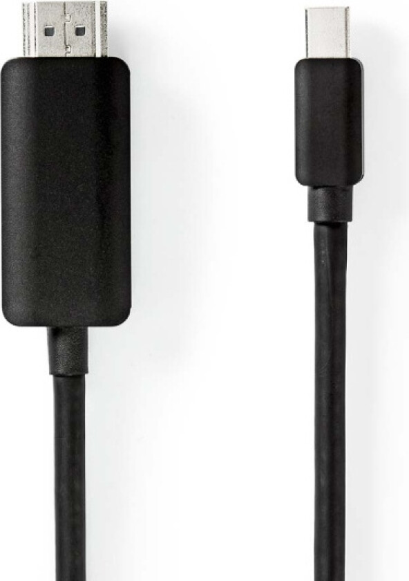 Mini Displayport-kabel | DisplayPort 1.4 | Mini DisplayPort Han | HDMI ™ -kontakt | 48 Gbps | Nikkel belagt | 2.00 m | Run