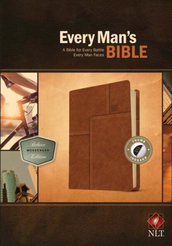 NLT Every Man's Bible, Deluxe Messenger Edition av Stephen Arterburn
