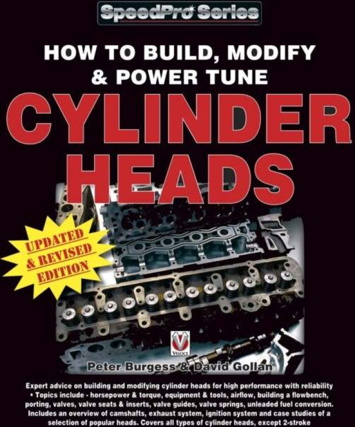 How to Build, Modify & Power Tune Cylinder Heads Updates & av Peter Burgess, David Gollan