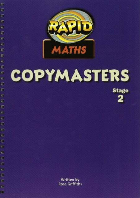 Rapid Maths: Stage 2 Photocopy Masters av Rose Griffiths