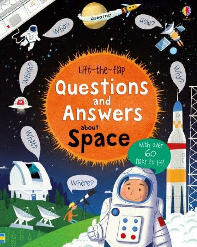 Lift-the-flap Questions and Answers about Space av Katie Daynes