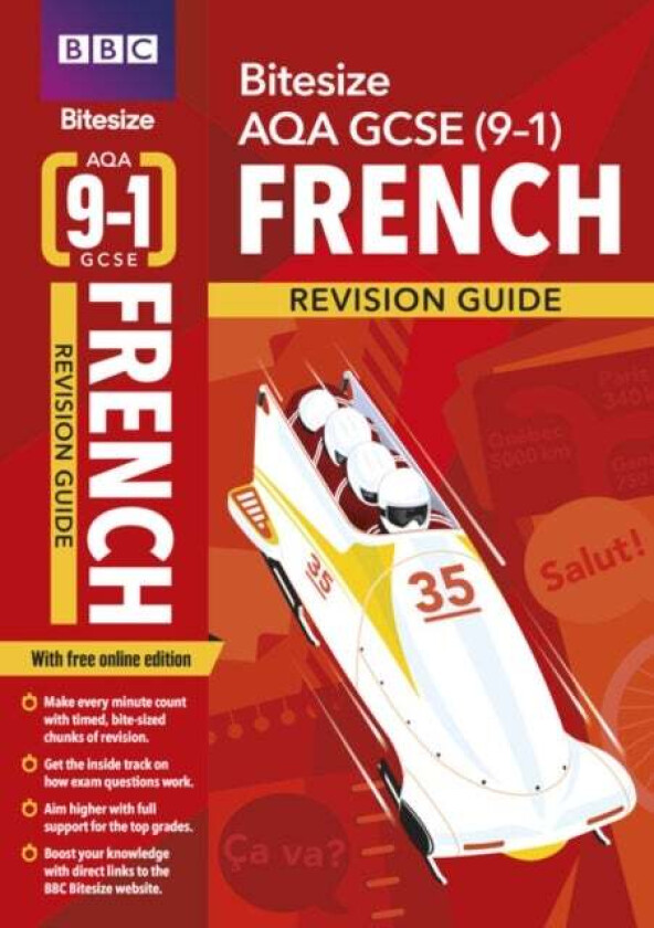 BBC Bitesize AQA GCSE (9-1) French Revision Guide inc online edition - 2023 and 2024 exams av Liz Fotheringham