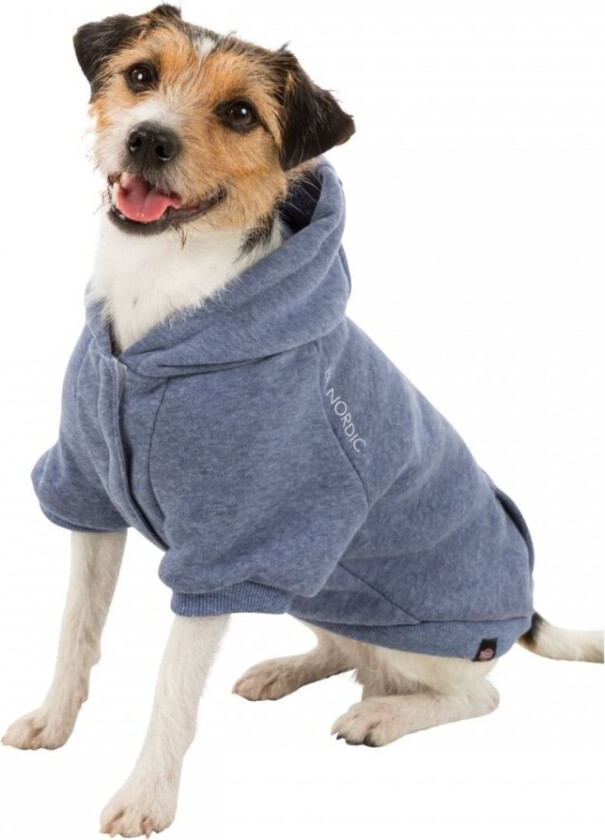 Bilde av Be Nordic Hundegenser Hoodie Blå (62 cm)