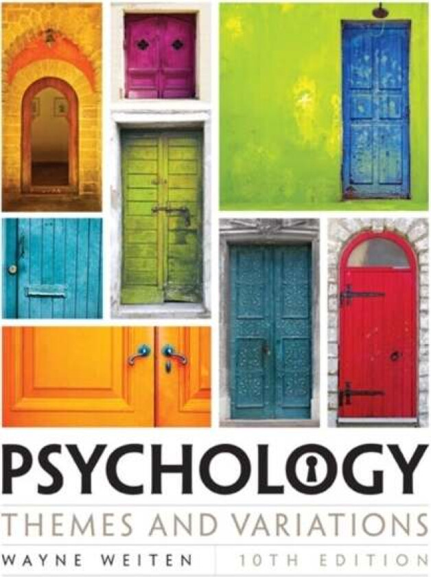 Psychology av Wayne (University of Nevada Las Vegas) Weiten