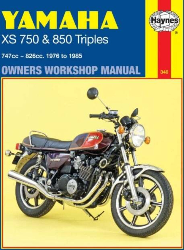 Yamaha XS750 & 850 Triples (76 - 85) Haynes Repair Manual av Haynes Publishing