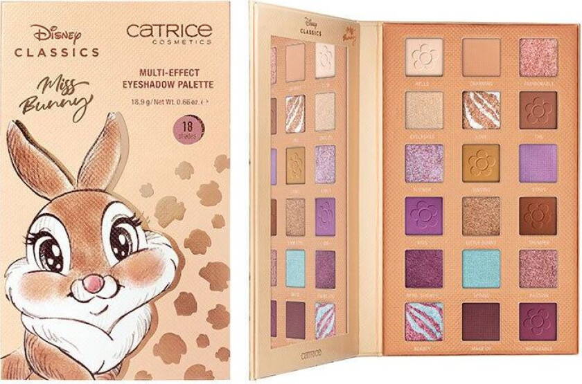 Catrice Disney Classics Miss Bunny Multi-Effect Eyeshadow Palette