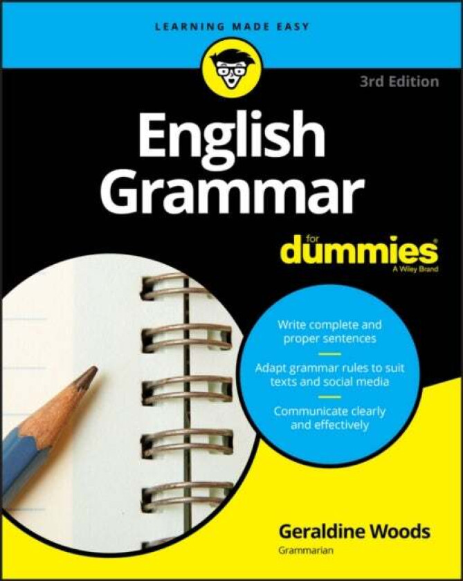 English Grammar For Dummies av Geraldine (New York New York) Woods