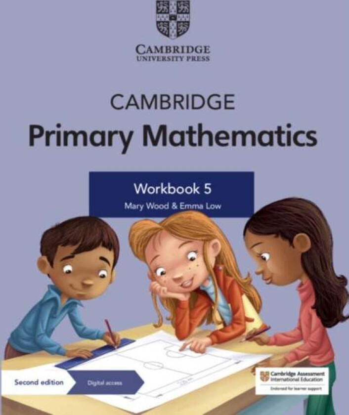 Cambridge Primary Mathematics Workbook 5 with Digital Access (1 Year) av Mary Wood, Emma Low