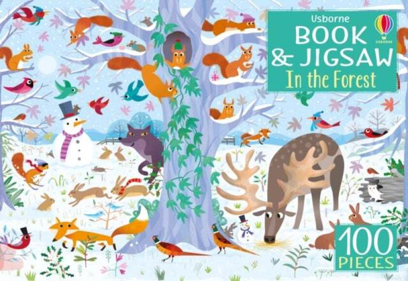 Usborne Book and Jigsaw In the Forest av Kirsteen Robson