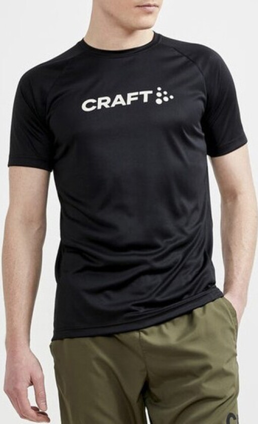 Men's Core Unify Logo Tee M, Black