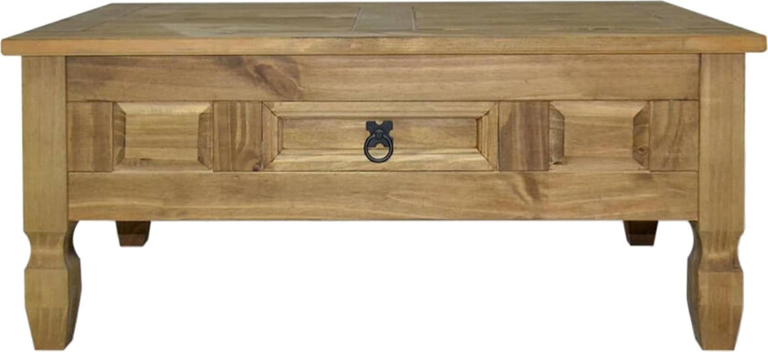 Salongbord meksikansk Corona-stil - 100x60x45 cm