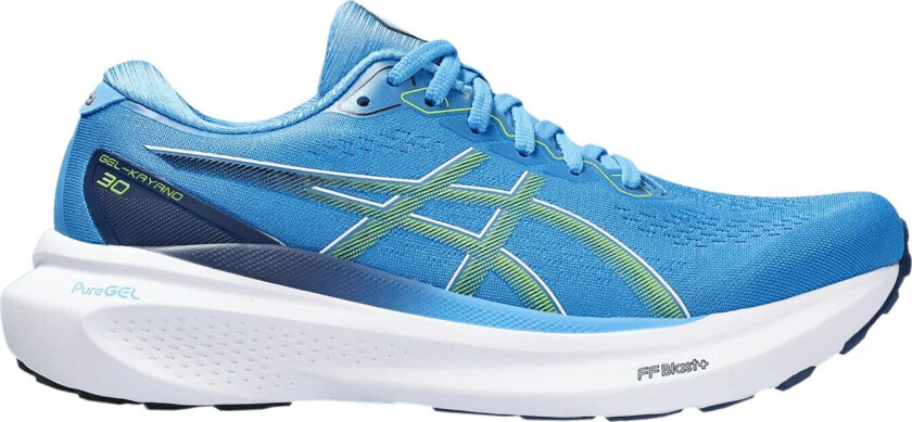 Asics Gel-Kayano 30, løpesko, herre Waterscape/Lime